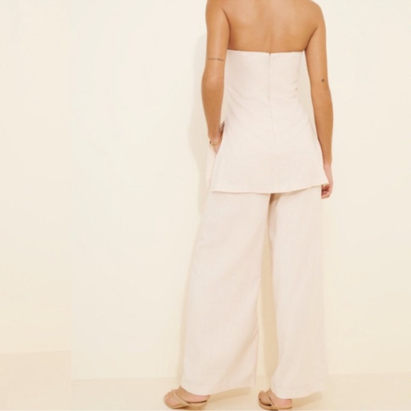 Hutch Anthropologie Cream Jumpsuit - Picture 2 of 5